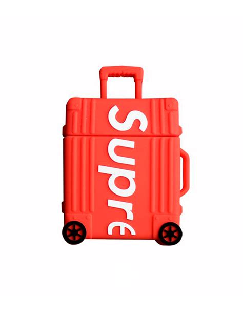 supreme airpod case luggage.